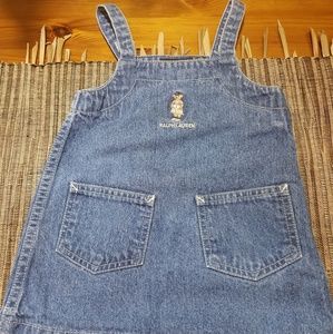 Ralph Lauren Denim Dress L (12-18 months)